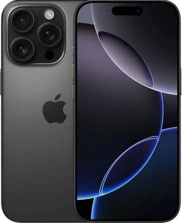 Apple iPhone 16 Pro de 256 GB Smartphone 5G con Control de Cámara, grabación en 4K, Titanio Negro