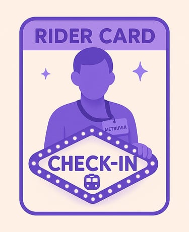 Official Brand Logo of Rider Card from Metruvia