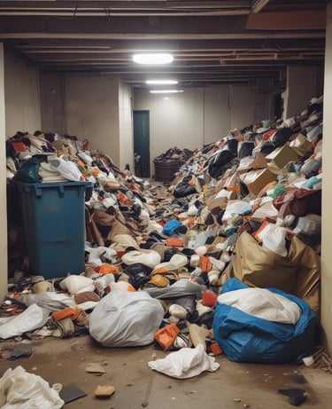 brown concrete building under starry night