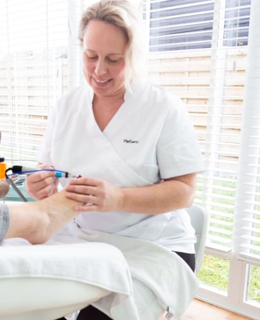 Elsie Monte, De Haan, Vosseslag, Piesano, medische pedicure, pedicure, voetvezorger