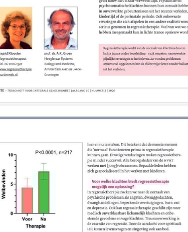 onderzoek regressietherapie