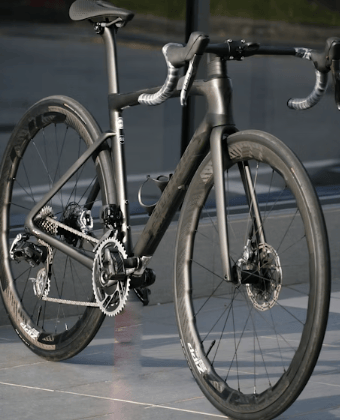 Carbon fibre bike for NDT assessment