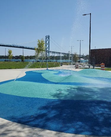 Pour In Place Surfacing