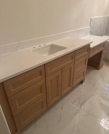 Bathroom Cabinets and Countertop 