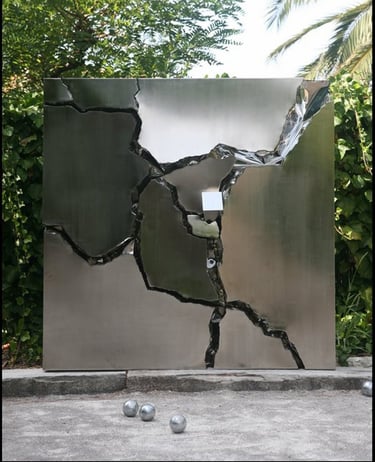 Impact, Sculpture de Patrice Racois