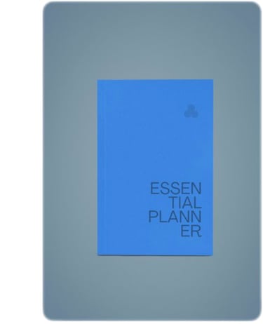 Essential Planner 2025 : Nuova Copertina - 18 Colorazioni Diverse