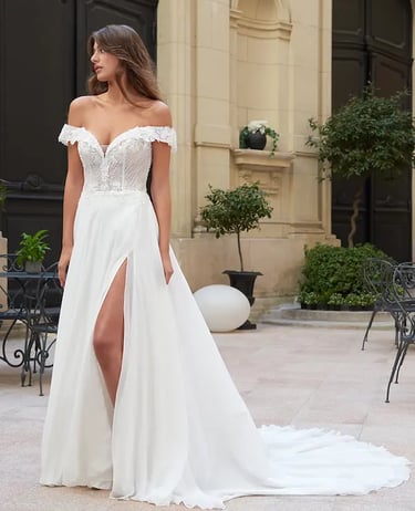 obe de mariee fourreau Anais Designs Paris