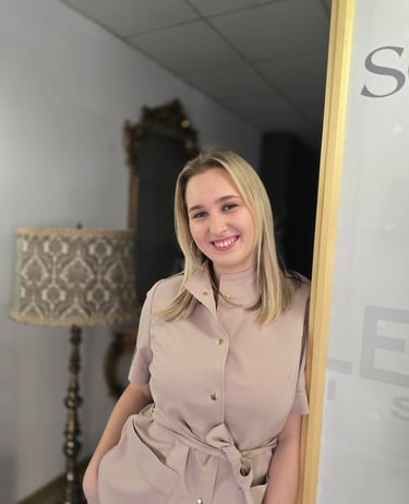Masažų meistrė Grožio Bankas Plius salone Vilniuje