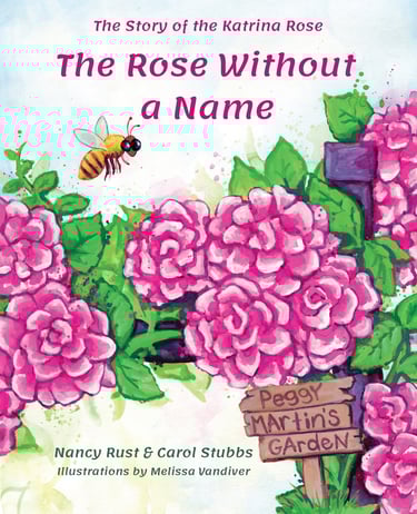 Illustrations from The Rose Without A Name by New Orleans artist Melissa Vandiver.