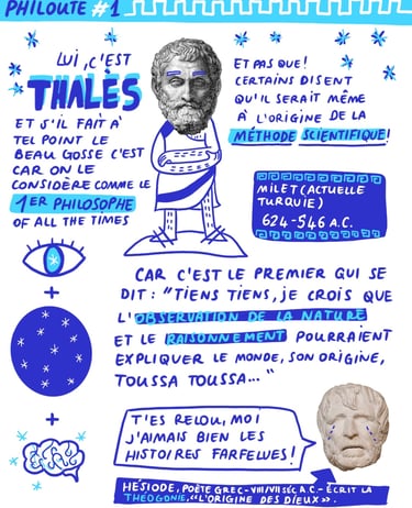 a poster with a drawing of a man with a beard