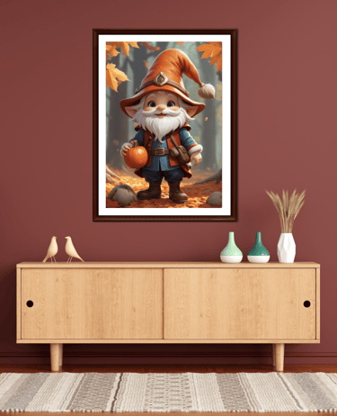 Free Printable Gnome Poster 
