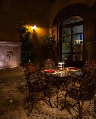 courtyard with fountain san miguel de allende