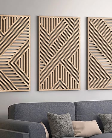 Ejemplo de corte CNC en MDF con detalles precisos para mueble personalizado