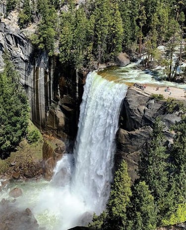 Yellowstone, Vernall Falls