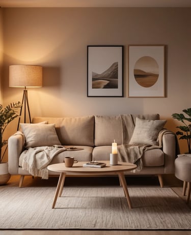 LiteHistory Wood Tripod Floor Lamps for Living Room