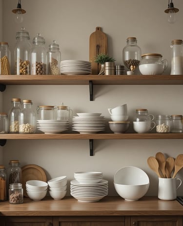 Strawberry Street Marquis 3 Piece Canister Set, Matte Black