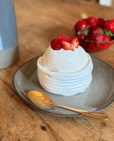 pavlova aux fraises