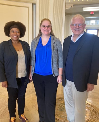 Tyina Steptoe, Laura Hooton, and George Sanchez