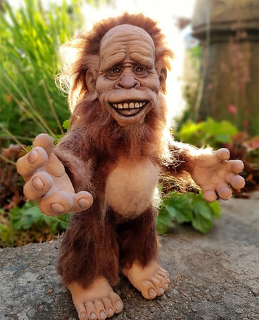 Character creature sculpture created through professional 3D sculptural services