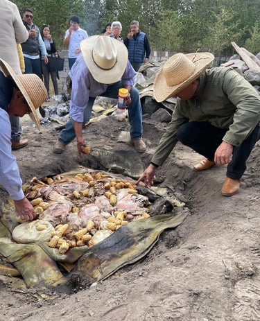 Barbacoa de mezquite