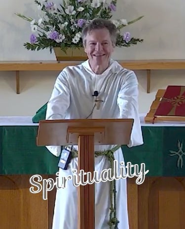 Image of Todd Long delivering a homily