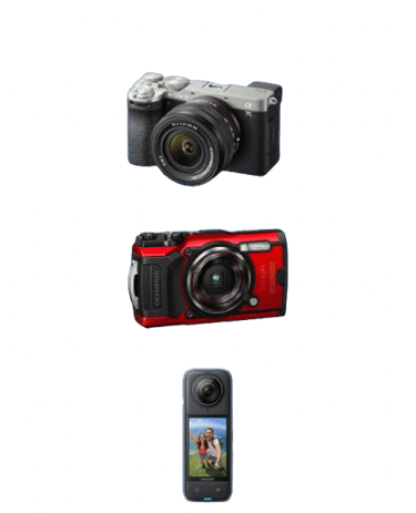 Professional underwater cameras and housings for sharp photos of your Gili Scuba Diving adventure.