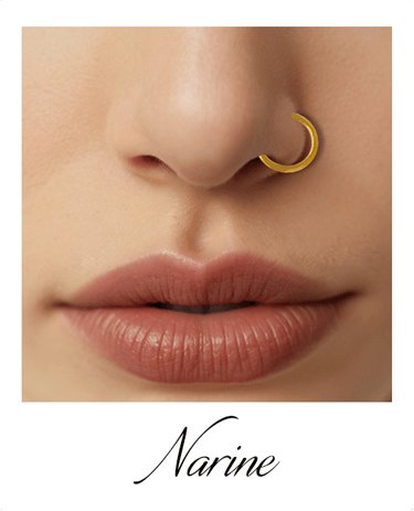 Bijou de piercing nez en titane Grade 23 ASTM F136