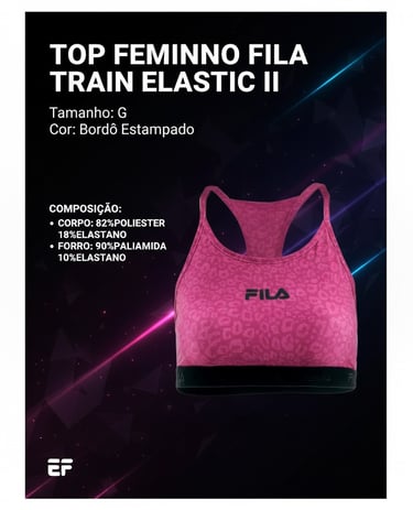 top Fila G para academia