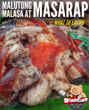 picture of cebu lechon with a review from food blogger what to eat ph