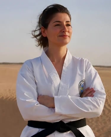 Sabum Jana Hwa Rang ITF Taekwon-Do instructor Dubai