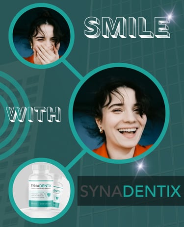 Smile with Synadentix - healthy, chewable tablets for gum health