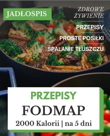 Jadłospis Low FODMAP 2000 kcal