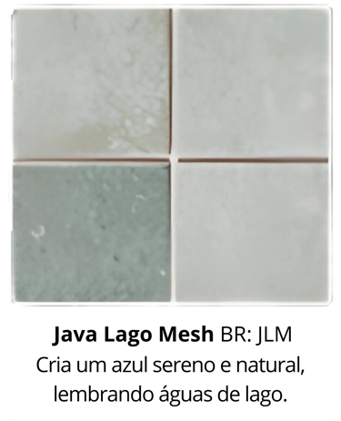 Revestimento cerâmico Java Lago da Sul Piscinas em Gravataí, cria um azul sereno e natural, lembrand