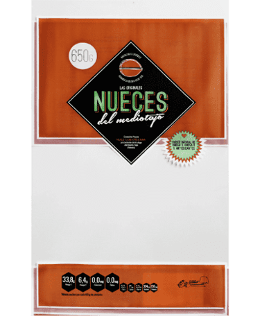 Bolsa alimentación  nueces