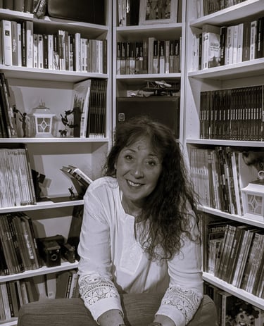 Marie Larmarange autrice de comédies romantiques et de nouvelles humoristiques