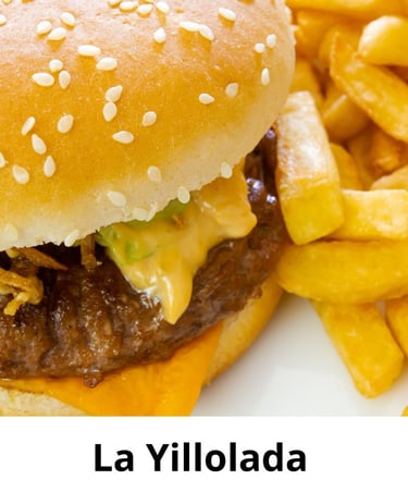 La Yiyolada, Hamburguesas, salchipapas, en Cajamarca
