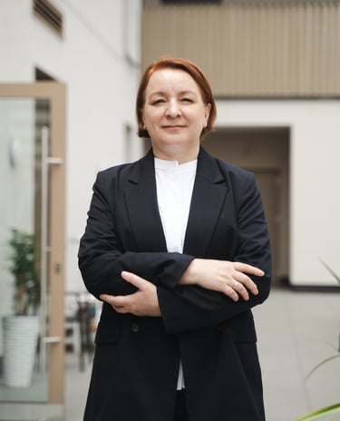 Yevheniia Hryhorieva – Spezialistin für Finanzbuchhaltung bei DSM Office Passau, zuverlässige Betreuung Ihrer Geschäftszahlen