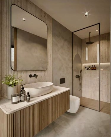 fonksiyonel banyo tasarımı uygulama örneği