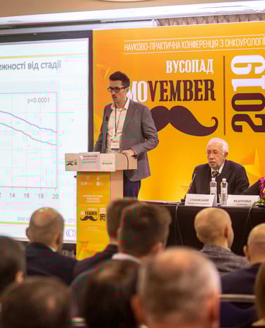 мовембер Стаховський Олександр лікар уролог онкоуролог  Stakhovskyi Oleksandr MD 