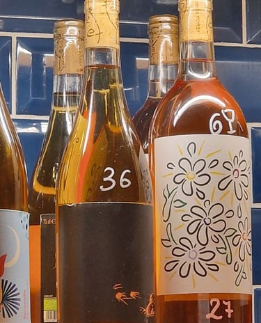 Orange wine e vino rosato Tasi Biologico vegan per ristoranti wine bar enoteche