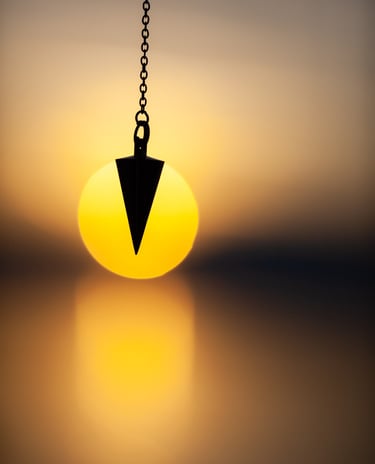 a black arrow pointing down to the sun