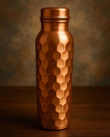 copper water bottle