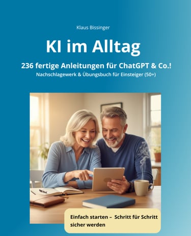 Buch KI im Alltag - 236 fertige Anleitungen für ChatGPT & Co.!