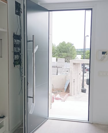 Puerta de entrada unifamiliar