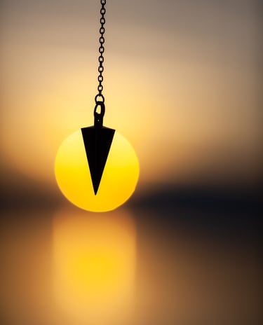 a black arrow pointing down to the sun