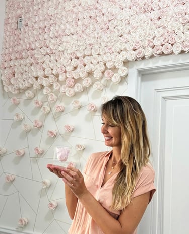 Delphine Breyne, founder of Delphine Eyebrow Couture New York, guest on Living the Dream podcast
