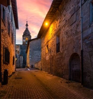 Calle Concejo. Peñacerrada (Álava)