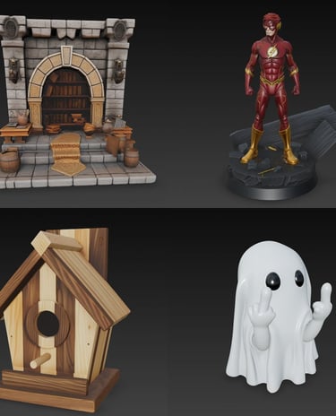 Coleccion y Catalogo de Modelos 3d Gratuitos listos para descargar e imprimir 