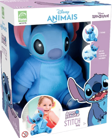 Boneco Stitch Baby Original Roma Jensen