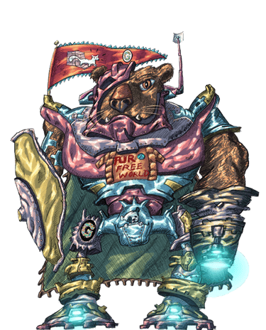 Lt Cyborg Bear Prophet